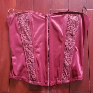 Maroon-Red Corset